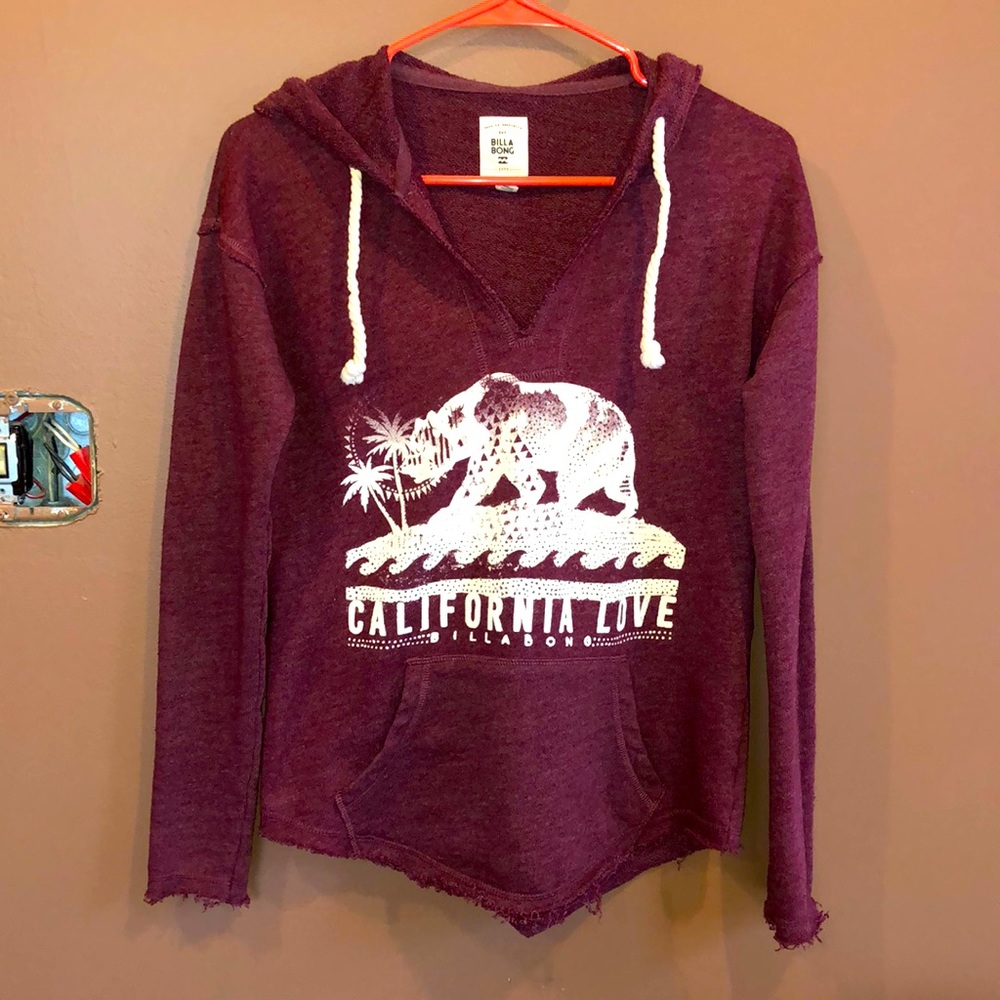 Billabong California Love Bear Sweatshirt/Hoodie